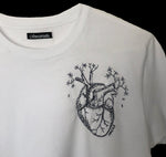 T-shirt à croquis de cœur